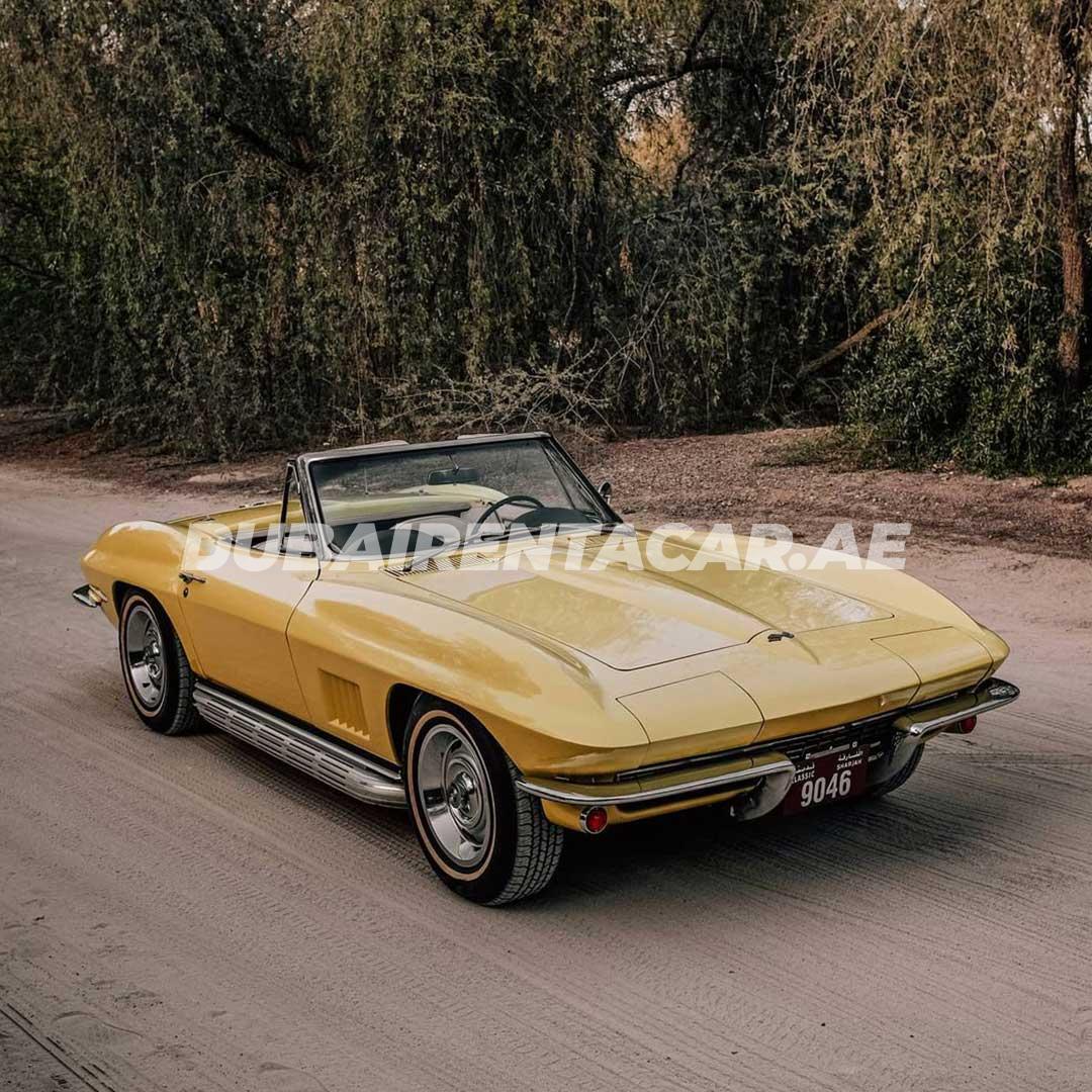 Cabrio Chevrolet Corvette 2nd generation, 1963