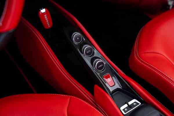 Rent red Ferrari F8 Spider in Dubai