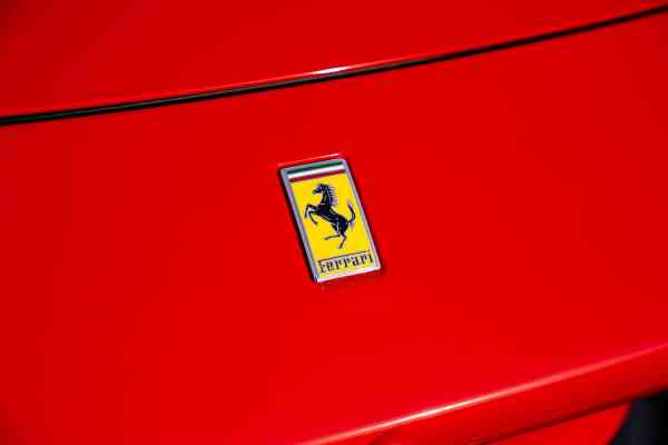 Rent red Ferrari F8 Spider in Dubai