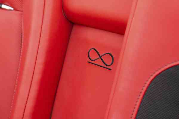 Unique Rolls Royce Dawn in red color is available for rent