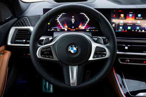 Rent Brand new black BMW X5 in Dubai