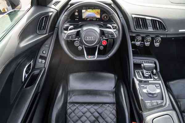 Rent Black Audi R8 2019 model, REF-88 in Dubai