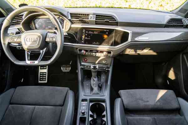 Rent Black brand new Audi Q3 2021 model, REF-89 in Dubai