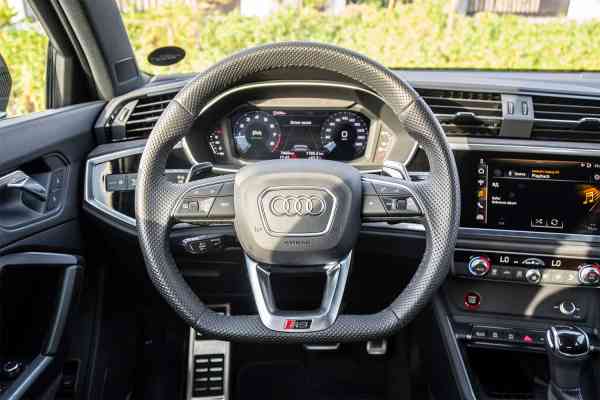 Rent Black brand new Audi Q3 2021 model, REF-89 in Dubai