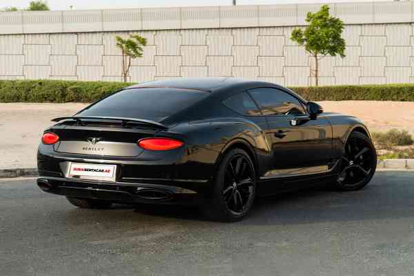 Rent Black Bentley Continental GT today