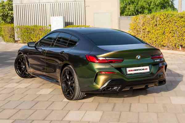 Rent Blue brand new, unique BMW 8 Series 2021 model, REF-113 in Dubai