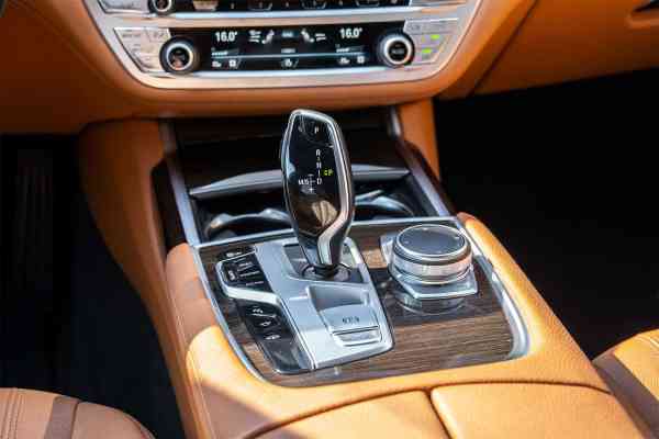 Rent Black brand new BMW 7 Series 2021 model, REF-31 in Dubai