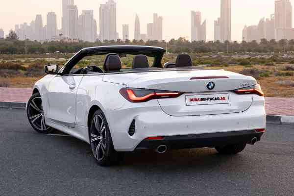 BMW 4 Cabrio rent in Dubai
