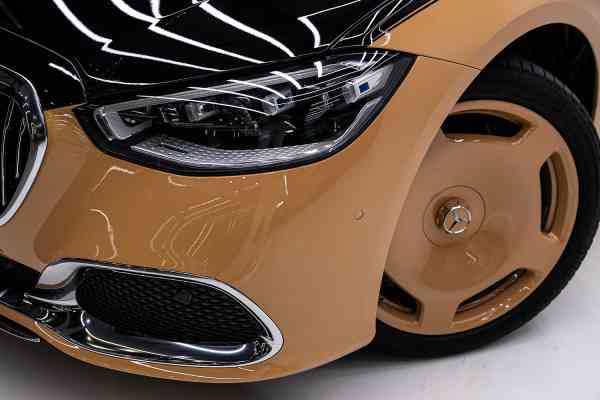 Designed by Virgil Abloh 1 of 150 Mercedes-Benz Maybach S680 available for rent in Dubai