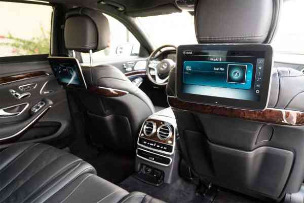 Rent White Mercedes-Benz S-Class 2019 model, REF-162 in Dubai