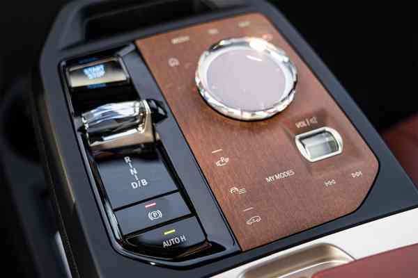 Rent Nardo Grey Electric BMW IX M60 in Dubai