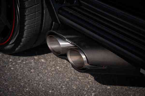 Черный Мерседес-Бэнз Брабус Г900