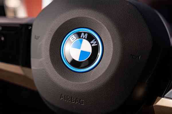 Rent Nardo Grey Electric BMW IX M60 in Dubai