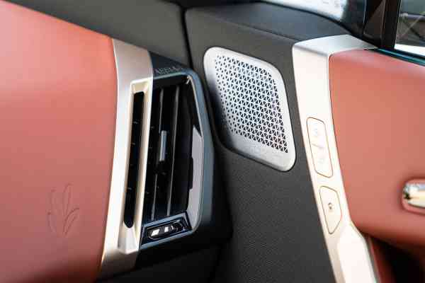 Rent Nardo Grey Electric BMW IX M60 in Dubai