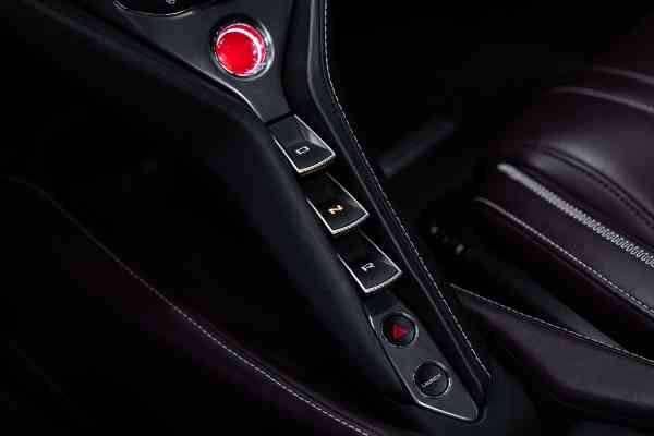 Black Mclaren 720 S available for rent in Dubai