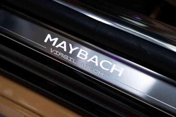 Designed by Virgil Abloh 1 of 150 Mercedes-Benz Maybach S680 available for rent in Dubai