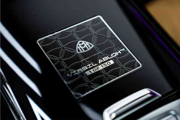 Designed by Virgil Abloh 1 of 150 Mercedes-Benz Maybach S680 available for rent in Dubai