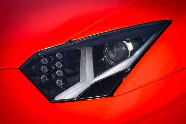 Rent Red Lamborghini Aventador 2018 model, REF-44 in Dubai