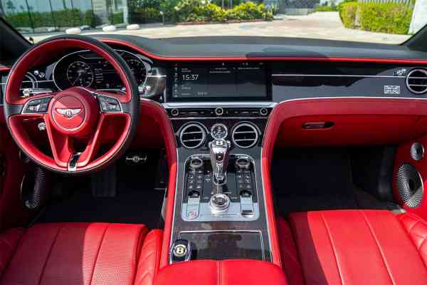 Rent White brand new Bentley Continental GT 2021 model, REF-19 in Dubai