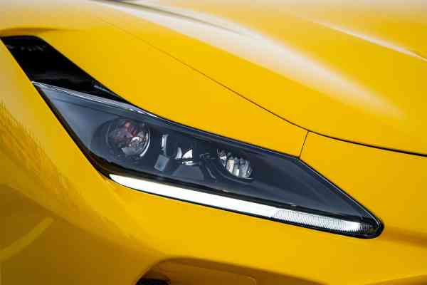 Rent Yellow Ferrari F8 Tributo 2021 model, REF-39 in Dubai