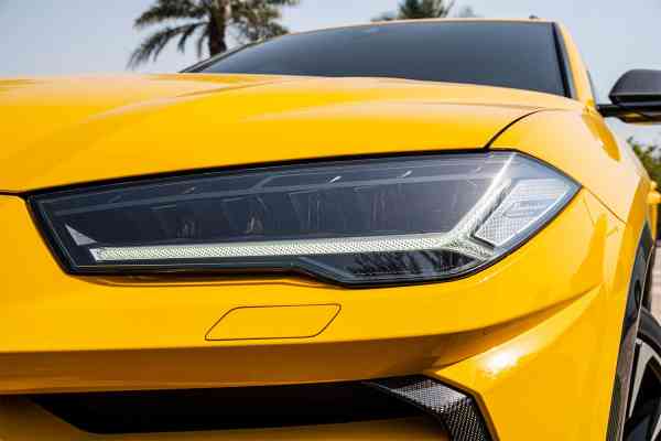 Rent Yellow Lamborghini Urus 2020 model, REF-26 in Dubai