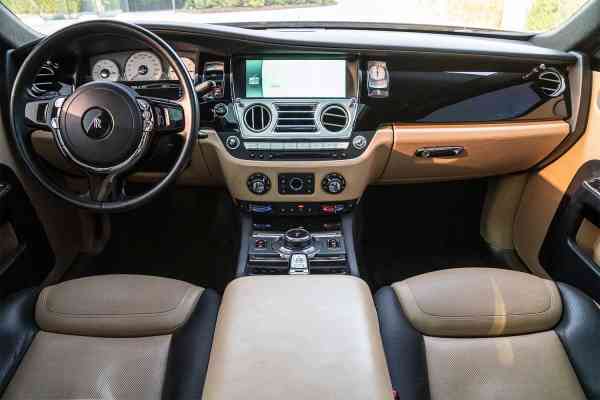 Rent Black Rolls Royce Ghost 2020 model, REF-72 in Dubai