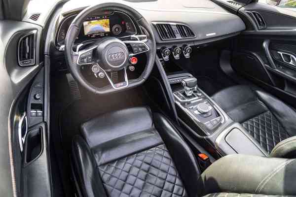 Rent Black Audi R8 2019 model, REF-88 in Dubai