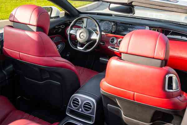 Rent White Mercedes-Benz S-Class 2020 model, REF-69 in Dubai