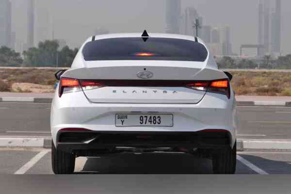 Hyundai Elantra 2024 available for rent in Dubai
