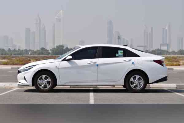 Hyundai Elantra 2024 available for rent in Dubai