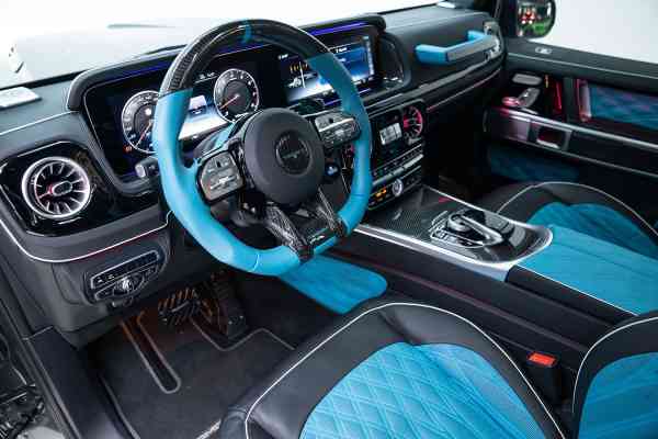 Brutal and unique Mercedes-Benz G-class P820 Mansory for rent in Dubai