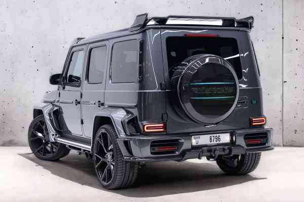 Brutal and unique Mercedes-Benz G-class P820 Mansory for rent in Dubai