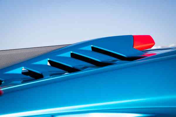 Rent NEW Blue Lamborghini STO in Dubai