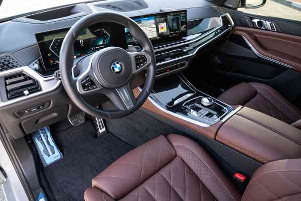 Rent Nardo Grey BMW X5 2024 in Dubai