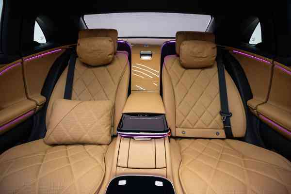 Designed by Virgil Abloh 1 of 150 Mercedes-Benz Maybach S680 available for rent in Dubai