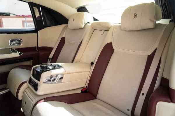 Rent Silver Rolls Royce Ghost 2019 model, REF-63 in Dubai