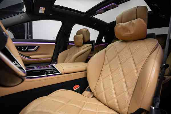 Designed by Virgil Abloh 1 of 150 Mercedes-Benz Maybach S680 available for rent in Dubai