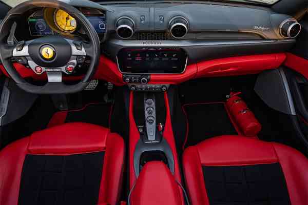 Rent Black Ferrari Portofino 2021