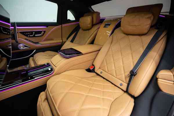 Designed by Virgil Abloh 1 of 150 Mercedes-Benz Maybach S680 available for rent in Dubai