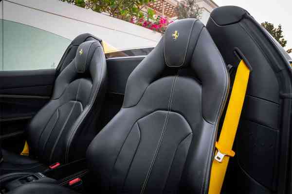 Rent Yellow Ferrari F8 Tributo 2021 model, REF-39 in Dubai