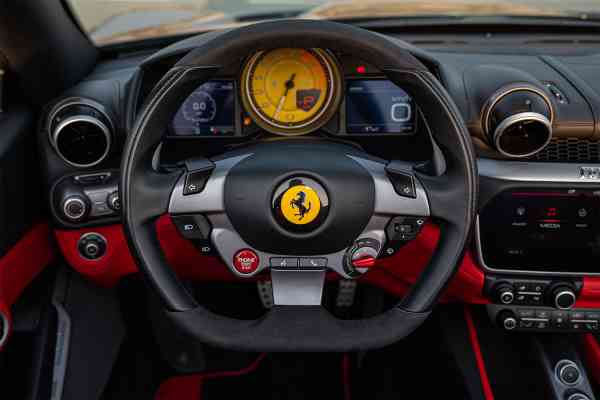 Rent Black Ferrari Portofino 2021