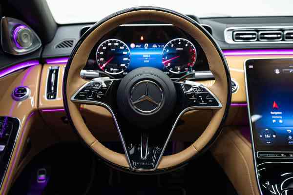 Designed by Virgil Abloh 1 of 150 Mercedes-Benz Maybach S680 available for rent in Dubai