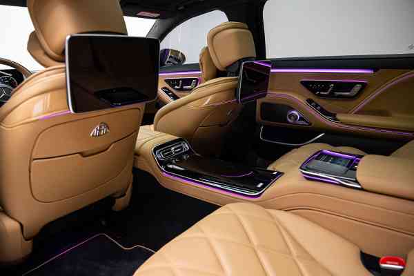 Designed by Virgil Abloh 1 of 150 Mercedes-Benz Maybach S680 available for rent in Dubai