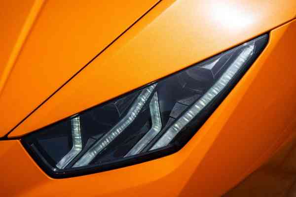 Rent Orange unique Lamborghini Huracan 2021 model, REF-84 in Dubai