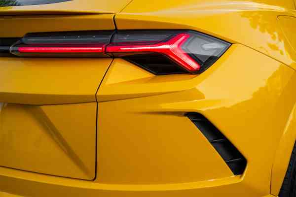 Rent Yellow Lamborghini Urus 2020 model, REF-122 in Dubai
