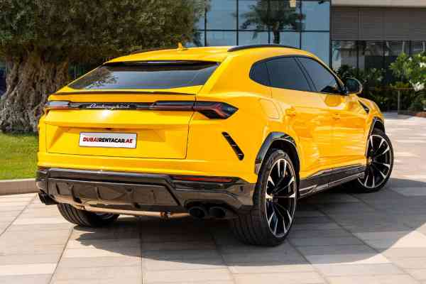 Rent Yellow Lamborghini Urus 2020 model, REF-26 in Dubai