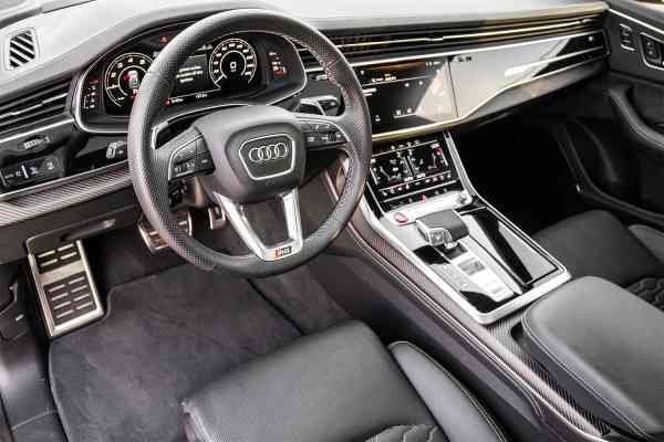 Rent Orange brand new Audi Q8 2021 model, REF-169 in Dubai