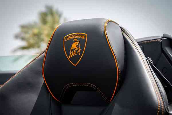 Rent Orange unique Lamborghini Huracan 2021 model, REF-84 in Dubai