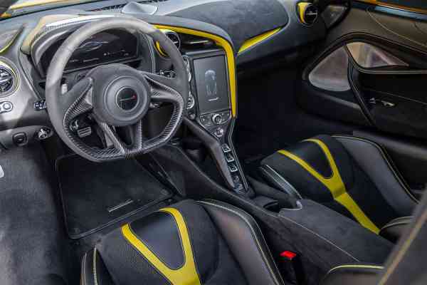 Rent Yellow McLaren 720S 2020 model, REF-54 in Dubai