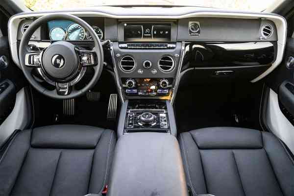 Rent Black special edition Rolls Royce Cullinan 2020 model, REF-165 in Dubai